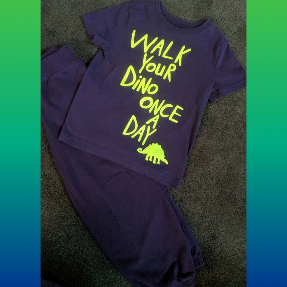 Boys t-shirt and joggers